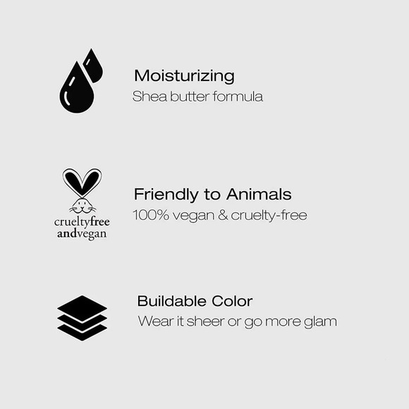 NWT! Woosh Beauty SPIN-ON Vegan Non-Sticky Lip Gloss in GLAM TAUPE - Picture 8 of 12